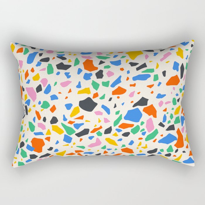 Terrazzo: Bauhaus Edition Rectangular Pillow Gallery Image 1