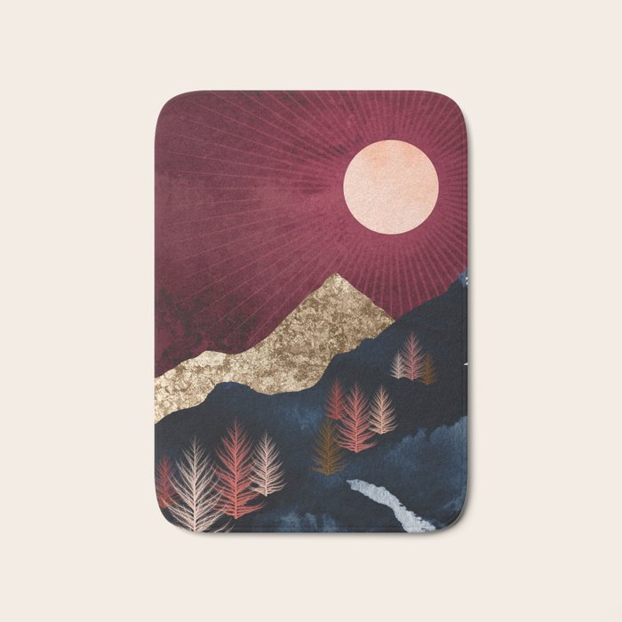 Autumn Night Bath Mat Gallery Image 1