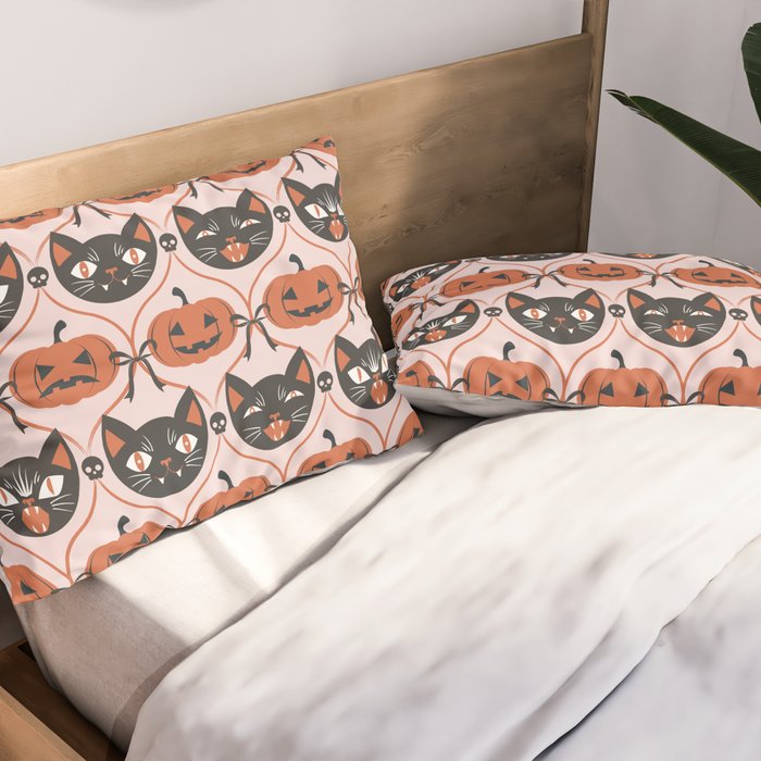 Enchanted Vintage Halloween Pillow Sham Gallery Image 2