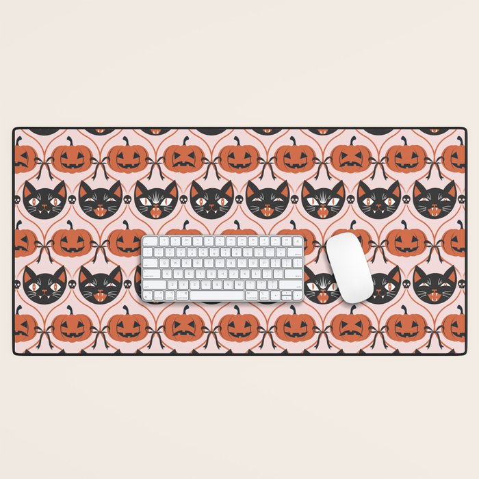 Enchanted Vintage Halloween Desk Mat Gallery Image 1