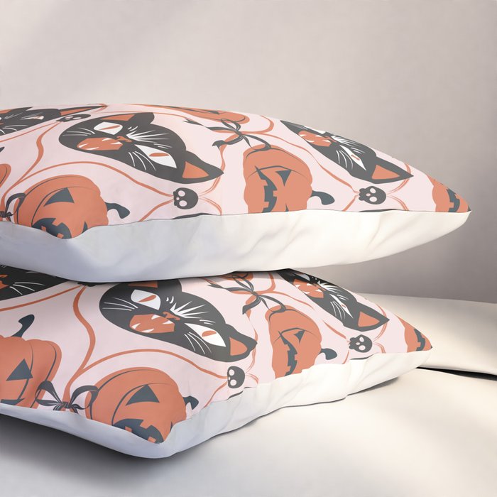 Enchanted Vintage Halloween Pillow Sham Gallery Image 3