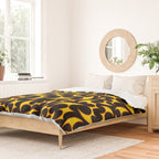 Abstract fire flame art pattern Duvet Cover Gallery Image 2