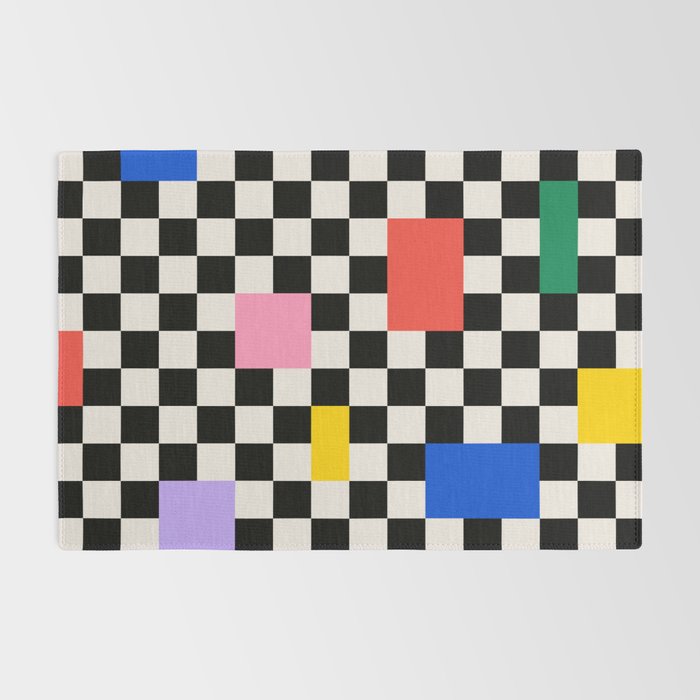 Patchwork: Bauhaus Check Edition Rug Gallery Image 2