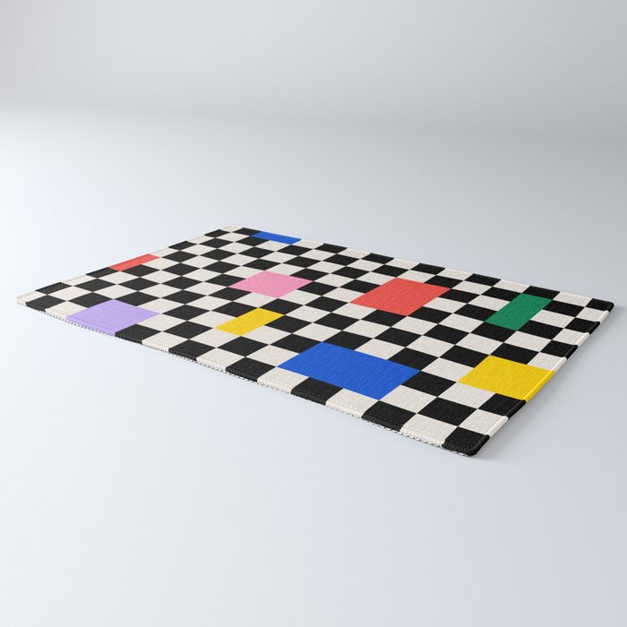 Patchwork: Bauhaus Check Edition Rug Gallery Image 3