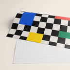 Patchwork: Bauhaus Check Edition Wrapping Paper Gallery Image 2