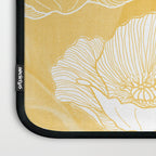 Poppy bloom - yellow Laptop Sleeve Gallery Image 3