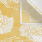 Poppy bloom - yellow Wall Tapestry Gallery Image 3