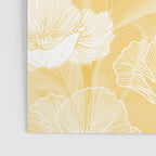 Poppy bloom - yellow Poster Gallery Image 3