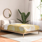 Poppy bloom - yellow Comforter Gallery Image 2