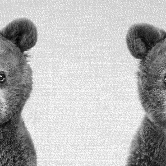 Baby Bear - Black & White Coffee Mug Gallery Image 2