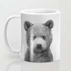 Baby Bear - Black & White Coffee Mug Gallery Image 3