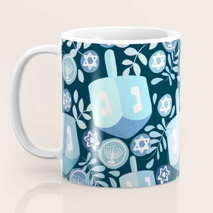 Night Dreidel Coffee Mug Gallery Image 3