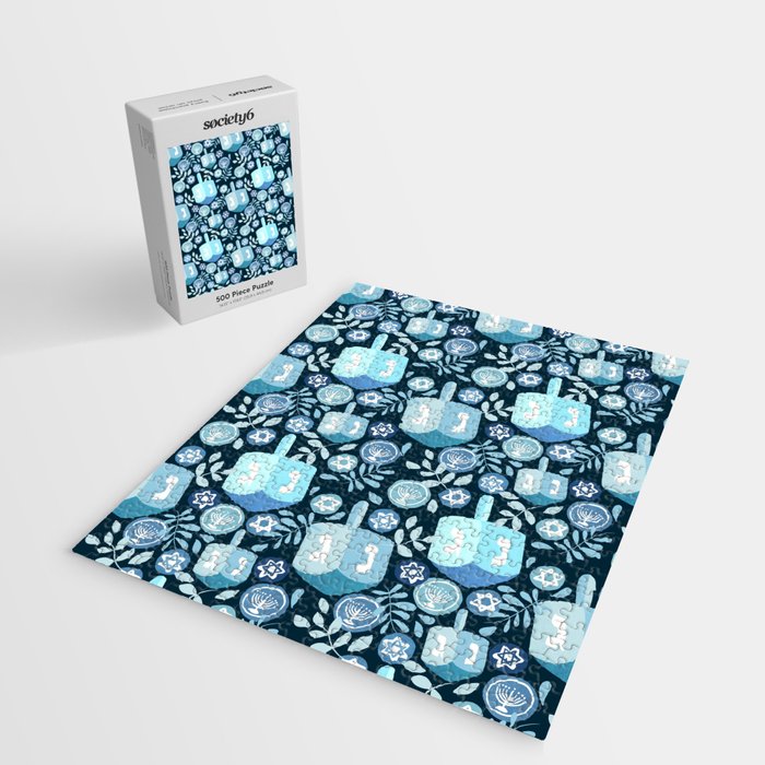 Night Dreidel Jigsaw Puzzle Gallery Image 2