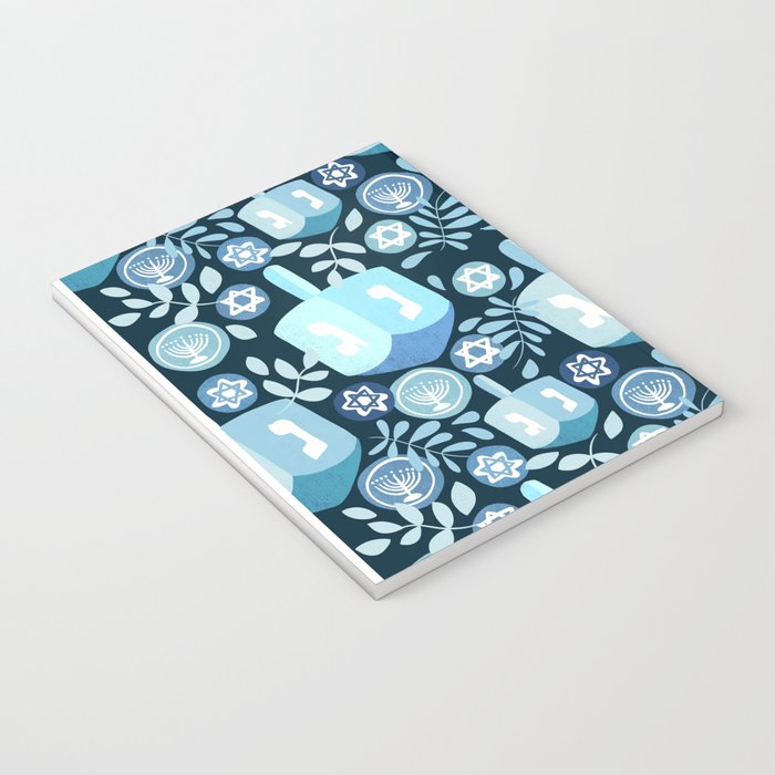 Night Dreidel Notebook Gallery Image 3