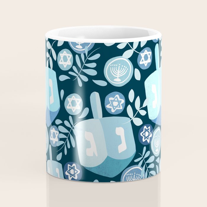 Night Dreidel Coffee Mug Gallery Image 4