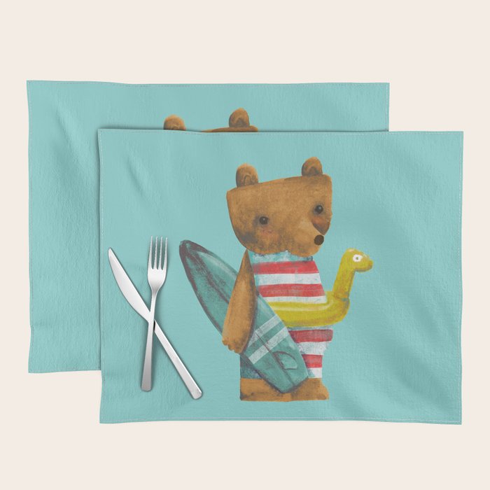 Summer Bear Placemat Gallery Image 1