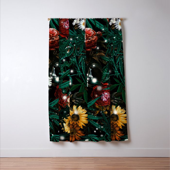 The Moon is More Beautiful Than The Sun Window Curtain Gallery Image 3