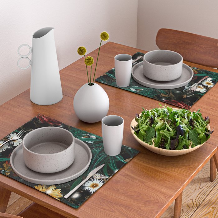 The Moon is More Beautiful Than The Sun Placemat Gallery Image 2