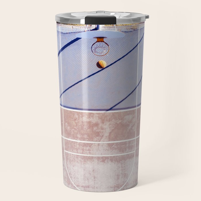 basketball court 3 Travel Mug Gallery Image 1