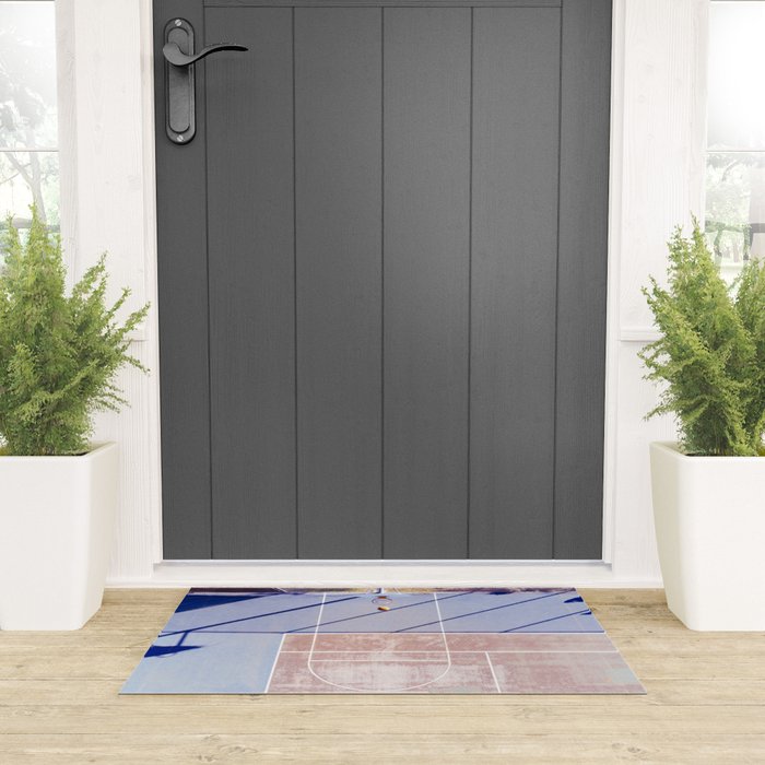 basketball court 3 Welcome Mat Gallery Image 3