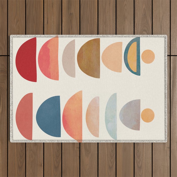 Modern Abstract Art 75 Outdoor Rug Gallery Image 1