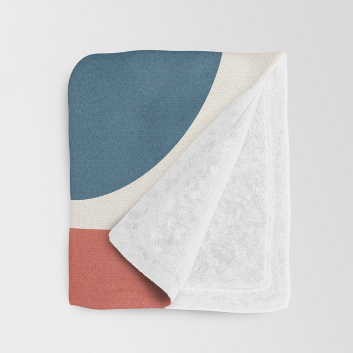 Modern Abstract Art 75 Throw Blanket Gallery Image 3