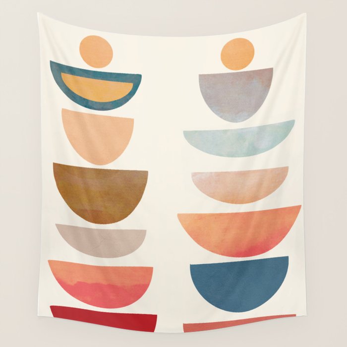 Modern Abstract Art 75 Wall Tapestry Gallery Image 4