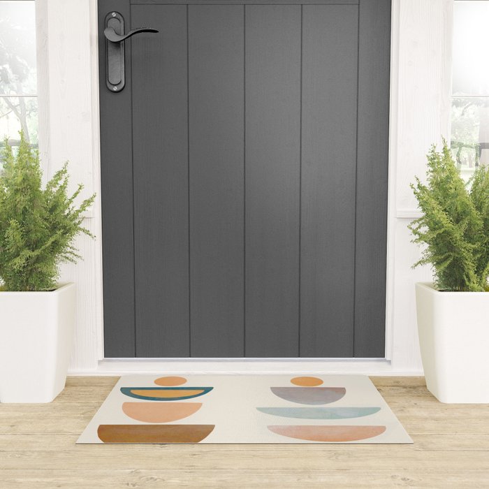 Modern Abstract Art 75 Welcome Mat Gallery Image 3