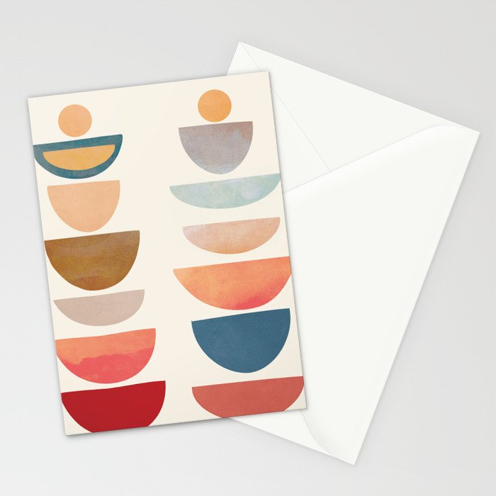 Modern Abstract Art 75 Stationery Card Gallery Image 2