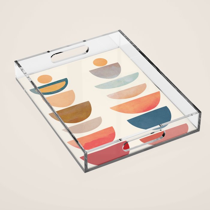 Modern Abstract Art 75 Acrylic Tray Gallery Image 1