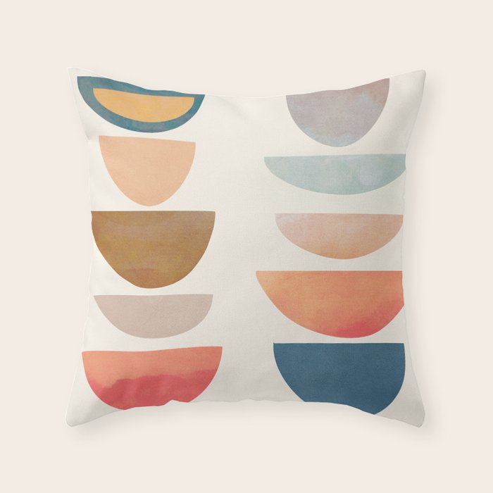 Modern Abstract Art 75 Throw Pillow Gallery Image 6