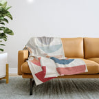 Modern Abstract Art 75 Throw Blanket Gallery Image 1