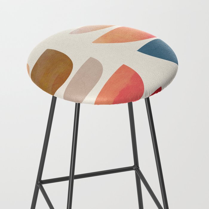 Modern Abstract Art 75 Stool Gallery Image 2