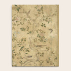 Antique 18th Century Chinoiserie Golden Garden Fresco 1740 Notebook Gallery Image 4