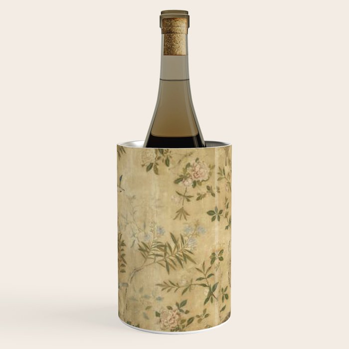 Antique 18th Century Chinoiserie Golden Garden Fresco 1740 Wine Chiller Gallery Image 1