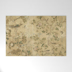 Antique 18th Century Chinoiserie Golden Garden Fresco 1740 Welcome Mat Gallery Image 1