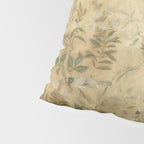 Antique 18th Century Chinoiserie Golden Garden Fresco 1740 Pillow Sham Gallery Image 4