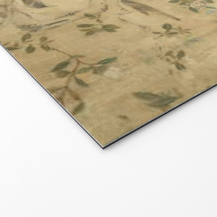 Antique 18th Century Chinoiserie Golden Garden Fresco 1740 Welcome Mat Gallery Image 2
