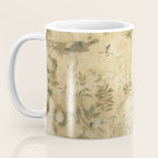 Antique 18th Century Chinoiserie Golden Garden Fresco 1740 Coffee Mug Gallery Image 3