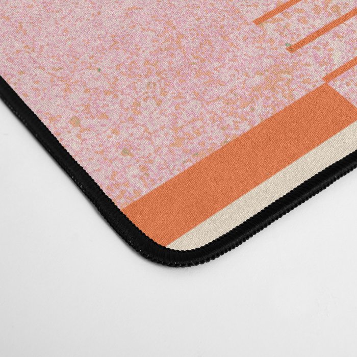 Abstraction_SUN_SUMMER_RED_HOT_SHINE_POP_ART_0322M Desk Mat Gallery Image 4