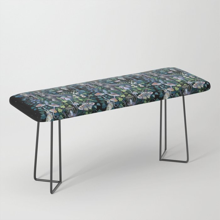 Black Goat Moon Garden Bench Gallery Image 1