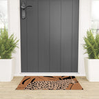 Minimal Jungle Abstract Art 1 Welcome Mat Gallery Image 3