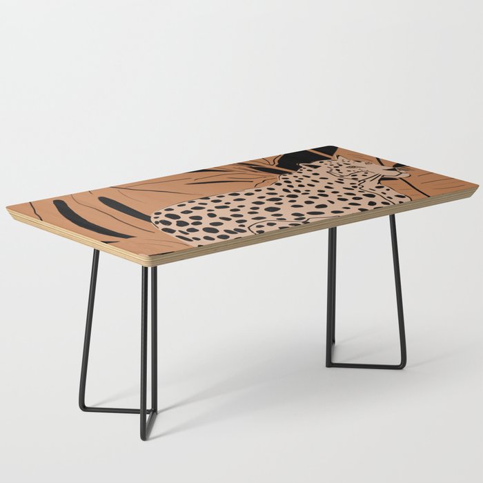 Minimal Jungle Abstract Art 1 Coffee Table Gallery Image 1