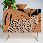 Minimal Jungle Abstract Art 1 Credenza Gallery Image 1