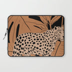 Minimal Jungle Abstract Art 1 Laptop Sleeve Gallery Image 1