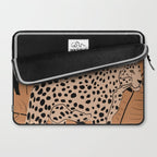 Minimal Jungle Abstract Art 1 Laptop Sleeve Gallery Image 2