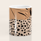 Minimal Jungle Abstract Art 1 Coffee Mug Gallery Image 4