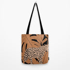 Minimal Jungle Abstract Art 1 Tote Bag Gallery Image 2