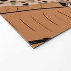 Minimal Jungle Abstract Art 1 Welcome Mat Gallery Image 2