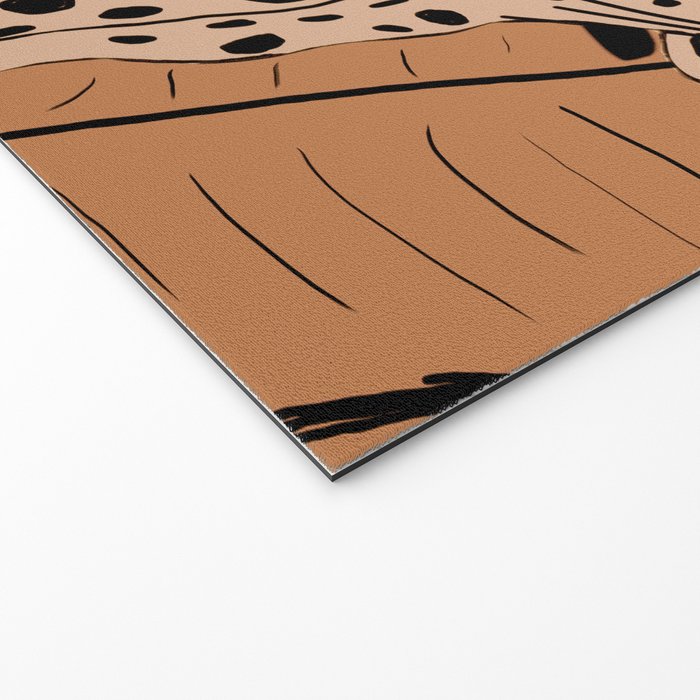 Minimal Jungle Abstract Art 1 Welcome Mat Gallery Image 2